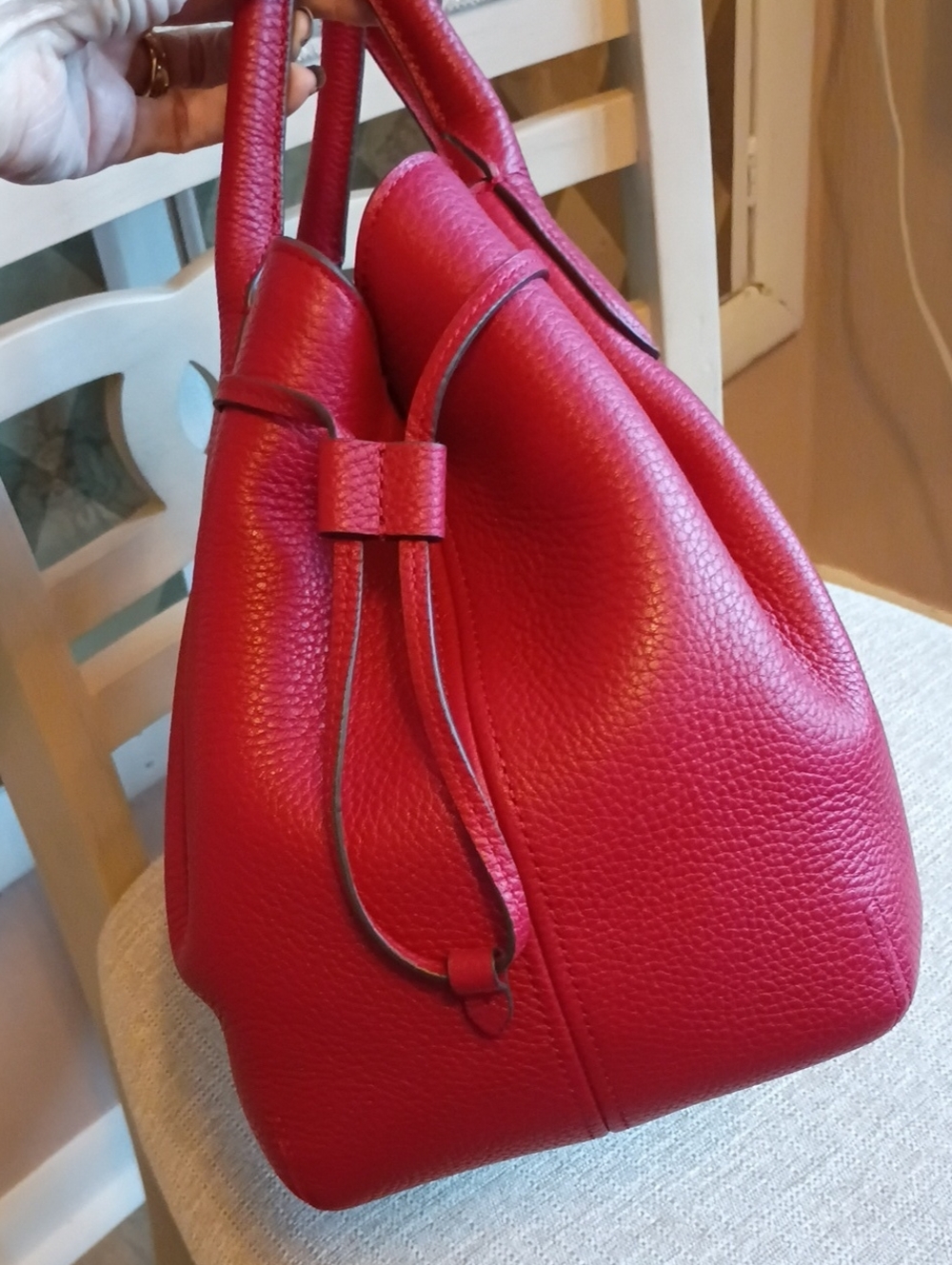 Kate Spade Large Dumpling Satchel Pebble Leather - Picture 7 of 17